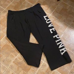 Victoria’s Secret Pink wide leg sweatpants size LG